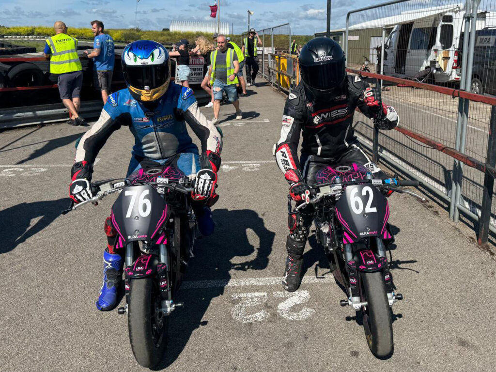 Pitbikesonic Jamie King tries out the LRA Moto YCF Daytona 190