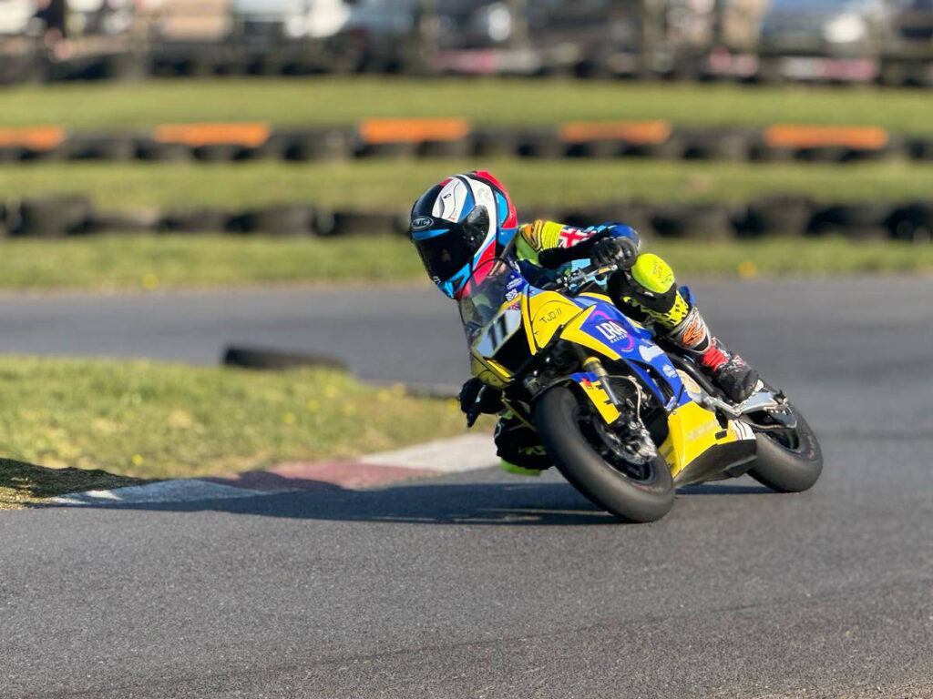 Taylor Davies FAB_Racing MK-MiniGP70 finished in 8th overall