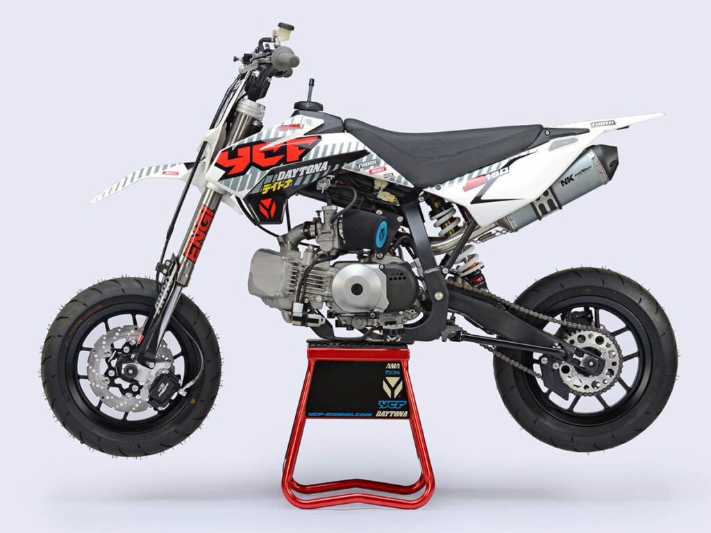 LRM Moto supply the YCF SM190 pit bike with a Daytona engine