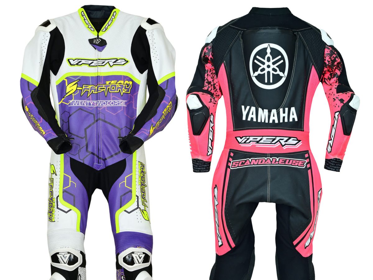 Made to measure or off-the-peg motorcycle race leathers supplied in the UK by LRA Moto