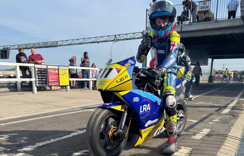 Taylor Davies FAB_Racing MK-MiniGP70 riding for LRA Moto