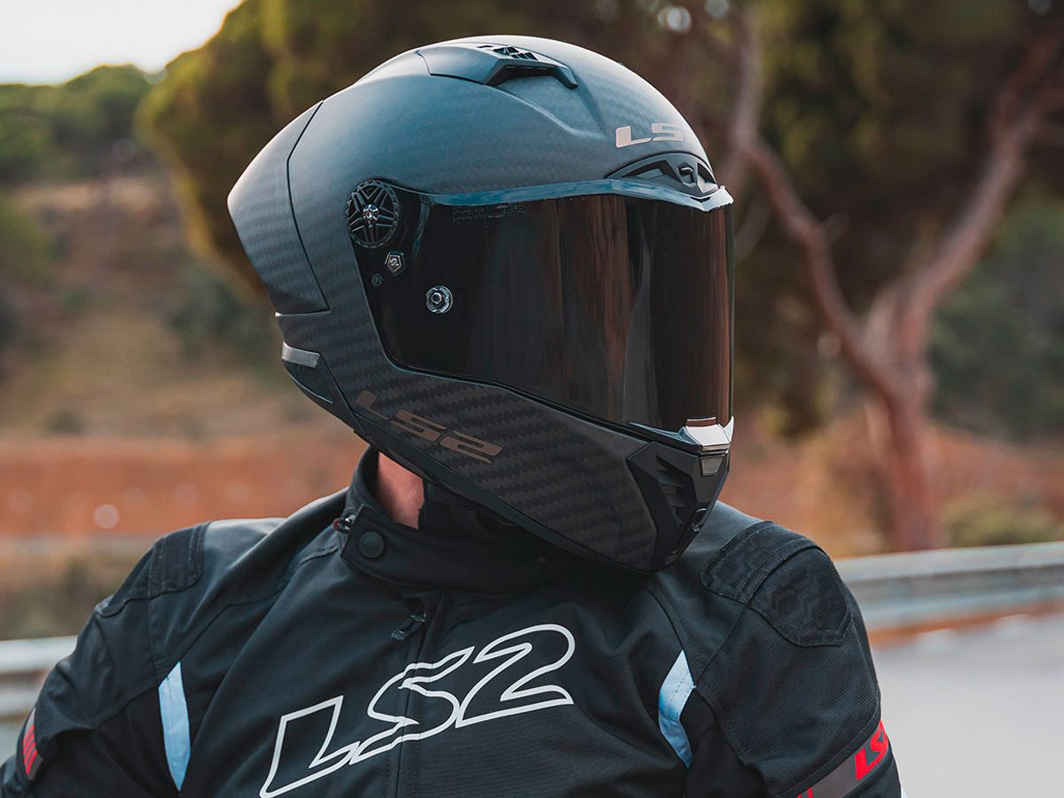 LRA Moto supply the LS2 Thunder GP Pro helmet in carbon fibre and other colours
