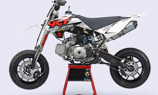 LRM Moto supply the YCF SM190 pit bike with a Daytona engine